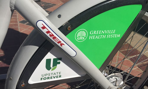 Latest Greenville B-cycle installation brings the bike share network to 10 stations